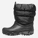 Śniegowce chłopięce ocieplane Crocs Classic Neo Puff Boot K 207683 25-26 Czarne (191448873469) - obraz 3