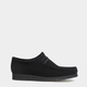 Mokasyny męskie Clarks Originals Wallabee 26155519 42.5 Czarne (5059304190516) - obraz 1