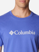 Футболка бавовняна чоловіча Columbia CSC BASIC LOGO™ L Блакитна (195978521722) - зображення 4