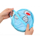 Оргнайзер для хранения игрушек UKC Baby Play складная с боковым карманом 30х48 см Голубая (00336-blue) - зображення 2
