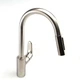 Hansgrohe Змішувач для кухні Focus M41, довж.виливу - 235мм, витяжний, 1важіль, KM240, сталь - изображение 1