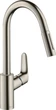 Hansgrohe Змішувач для кухні Focus M41, довж.виливу - 235мм, витяжний, 1важіль, KM240, сталь - изображение 3