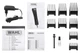 Moser Машинка для стриження WAHL Hybrid Clipper, від мережі, вібраційний мотор, насадок-8, сталь, чорний - изображение 3