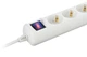 2E Подовжувач 3XSchuko з вимикачем, 3G*1.5 мм, 1.5м, white - зображення 6