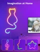 Govee Стрічка світлодіодна розумна H61A0 Neon LED Strip Light 3м Білий - зображення 14