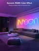 Govee Стрічка світлодіодна розумна H61A0 Neon LED Strip Light 3м Білий - зображення 17