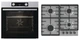 Gorenje Комплект (духовка електрична BO6737E02XK + варильна поверхня газова G642ABX), нерж. - зображення 1