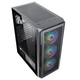 2E Gaming Корпус Hexagon G338 без БЖ 2xUSB3.0, 1xUSBType-C, 3x120мм ARGB, 1x120мм, VGA 330мм, LCS ready, HUB, T - изображение 2