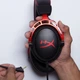 HyperX Гарнітура ігрова Cloud Alpha, mini-jack/dual 3.5мм, 1.3м/2м чорно-червоний - зображення 6