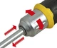 Stanley Викрутка FatMax, бітотримач реверсний 1/4", зберігання біт у рукоятці, 12 біт, SL, PH, PZ, Torx - изображение 8
