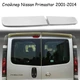 Спойлер крышки багажник Nissan Primastar 2001-2014 Распашные двери стеклопластик под покраску - изображение 1