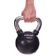 Гиря 16 кг обрезиненная с хромированной ручкой ZEL Weight TA-5162-16 - изображение 1