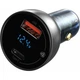 АЗП Baseus Particular Digital Display QC+PPS Car Charger 65W Dark Gray Cable(Type-C toType-C100W 1m) - изображение 2
