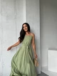 Fashions • Літня сукня Charlotte Fashions 46-48 оливкова (9343-фг) - зображення 2