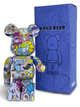 Статуэтка Bearbrick x Takashi Murakami x Smile 400% 28 см Medicom Toy Улыбающиеся цветы - изображение 7