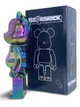 Статуетка Bearbrick x Project 1/6 x Clear Chrome Black 400% 28 см Medicom Toy Матриця - зображення 3