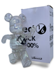 Статуетка Bearbrick x Project 1/6 x Clear Chrome White 400% 28 см Medicom Toy Голографічний - зображення 6