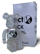 Статуетка Bearbrick x Project 1/6 x Clear Chrome White 400% 28 см Medicom Toy Голографічний - зображення 7