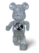 Статуетка Bearbrick x Project 1/6 x Clear Chrome White 400% 28 см Medicom Toy Голографічний - зображення 11