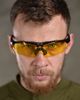 Окуляри тактичні защі в чохлі oakley mframe hybride балістичні окуляри лг - зображення 4