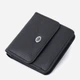 Кошелек женский кожаный для карточек ST Leather Accessories 22690 Черный - изображение 1
