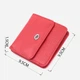 Кошелек женский кожаный для карточек ST Leather Accessories 22689 Красный - изображение 6