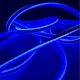Гнучка неонова стрічка, 8м, 120 LED на метр, 220V, 2-х стороння, IP65, Синій - зображення 7