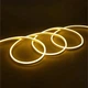 Гнучка неонова стрічка, 8м, 120 LED на метр, 220V, 2-х стороння, IP65, Теплий білий - зображення 4