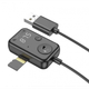 Автомобільний FM модулятор Borofone BC49 June USB трансмітер з Bluetooth V5.3 - зображення 4