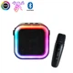 Портативная колонка с микрофоном Colorful Karaoke K12 Black (1010612-Black) - изображение 4