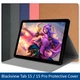 Чохол книжка для планшета Blackview Tab 15 / Tab 15 Pro / підставка / силіконова основа / рожевий - зображення 9