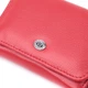 Женский горизонтальный кошелек из натуральной кожи ST Leather с монетницей Красный (bg227fash21) - изображение 9