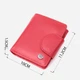 Кошелек женский кожаный для карточек ST Leather Accessories 22726 Красный - изображение 5