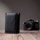 Красиве жіноче портмоне з монетницею з натуральної шкіри ST Leather Wallet 22728 Чорний - зображення 9
