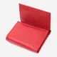 Кошелек женский кожаный для карточек ST Leather Accessories 22729 Красный - изображение 8