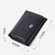 Кошелек женский кожаный для карточек ST Leather Accessories 22732 Черный - изображение 5