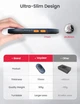 Вігглер шейкер симулятор для миші Vaydeer Ultra Slim Mouse Jiggler, Timer, Dark Blue - зображення 2