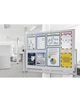 Дошка магнітно-маркерна мобільна оборотна 1500x1000 Magnetoplan Design-Whiteboard SP Mobile Rotating (1240889) - изображение 2