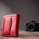 Яркий кошелек для женщин с карманом для монет из натуральной кожи ST Leather 22726 Красный - изображение 8