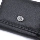 Невелике жіноче портмоне з монетницею з натуральної шкіри ST Leather 22730 Чорний - зображення 7