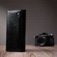 Женский кошелек лакированный с фактурой под рептилию из натуральной кожи ST Leather 22718 Черный - изображение 8