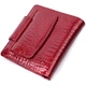 Лакированный кошелек для женщин среднего размера ST Leather 22685 Красный - изображение 6