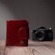 Лакированный кошелек для женщин среднего размера ST Leather 22685 Красный - изображение 3