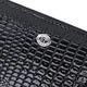 Лакированный женский кошелек на молнии из натуральной кожи ST Leather 22678 Черный - изображение 7