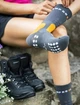 Терморегулюючі вентильовані туристичні шкарпетки Compressport Hiking Socks, Magnet/Autumn Glory, T4 (45-47) - зображення 4