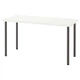 Письмовий стіл IKEA LAGKAPTEN / ADILS 140х60 см білий/темно-сірий (294.171.59) - изображение 1