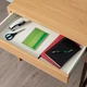 Письмовий стіл IKEA MICKE 73х50 см імітація дуба (203.517.42) - зображення 3