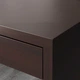 Письмовий стіл IKEA MICKE 142х50 см чорно-коричневий (602.447.45) - изображение 3