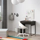 Письмовий стіл IKEA MICKE 73х50 см чорно-коричневий (202.447.47) - изображение 3