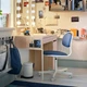 Письмовий стіл IKEA MICKE 105х50 см дуб (804.847.63) - изображение 2
